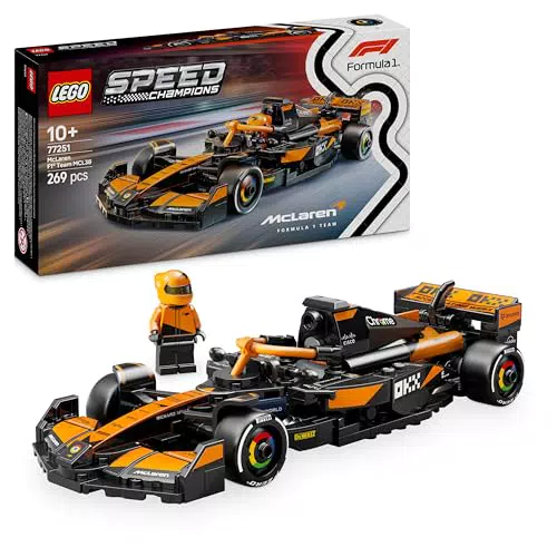 LEGO Speed Champions McLaren F1 Team MCL38 – Modellauto für Motorsport-Fans