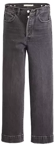 Levi's Damen Ribcage Straight Ankle Jeans - Stilvolle Mode für jeden Anlass