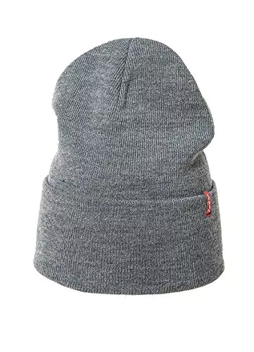 Levi's Unisex New Slouchy Beanie W Red Tab Detail Strickmütze