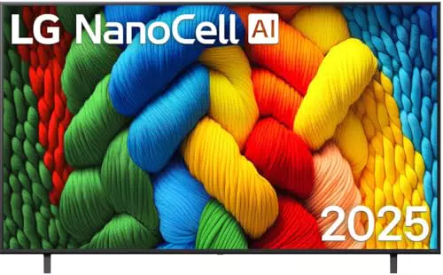 LG 55NANO80A6B 55 Zoll 4K NanoCell AI TV mit α7 Gen8 4K AI Prozessor