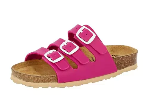 Lico Unisex Kinder BIOLINE KIDS Pantoletten, Lemon/ Blau