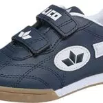 Lico Unisex Kinder Bernie V Hallenschuhe, Marine Grau Lemon