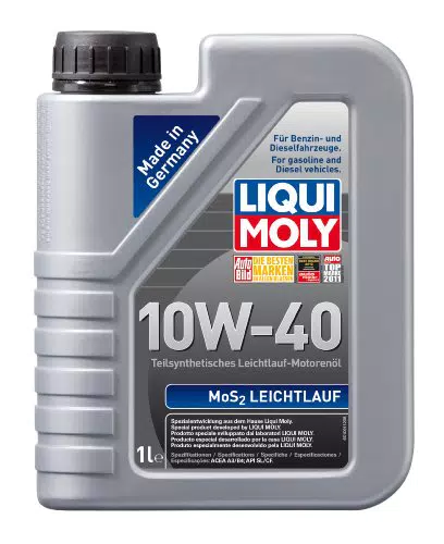 LIQUI MOLY MoS2 Leichtlauf 10W-40 teilsynthetisches Motoröl 1L
