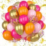 LOCKII® Heliumballons aus Naturlatex – Bunte Luftballons für Feiern und Deko