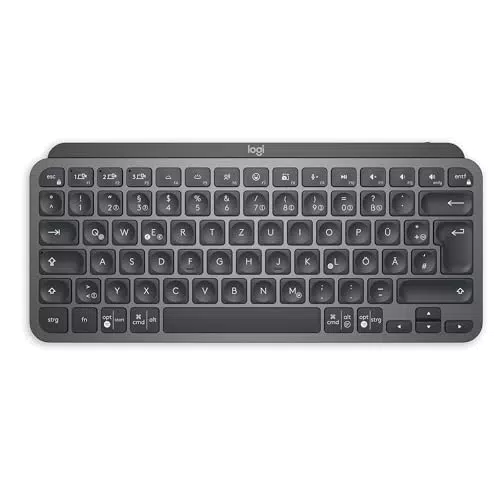 Logitech MX Keys Mini Kabellose Tastatur mit Hintergrundbeleuchtung und Bluetooth