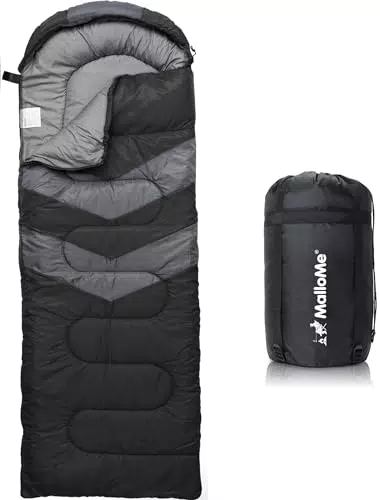 MalloMe Schlafsack für Erwachsene und Kinder - Leichter Winterschlafsack