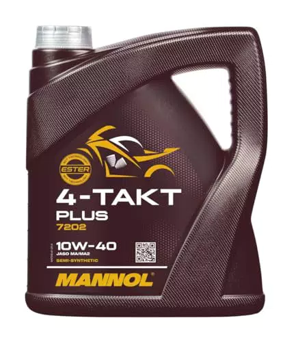 MANNOL 4-Takt Plus 10W-40 Motoröl für verbesserte Leistung und Schutz