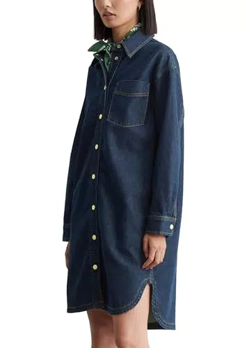 Marc O'Polo Denim Damen Cordkleid Oversize aus Bio-Baumwolle