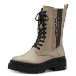 MARCO TOZZI by Guido Maria Kretschmer Damen Stiefeletten zum Schnüren mit Plateau mit Reißverschluss
