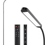 MediAcous LED Stehlampe Dimmbar, 12W mit Farbtemperatur 2700K-5700K und Fernbedienung