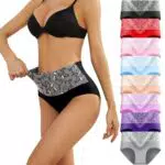 MEIDAYAI Hohe Taille Damen Slips aus Baumwolle - Atmungsaktive Unterwäsche