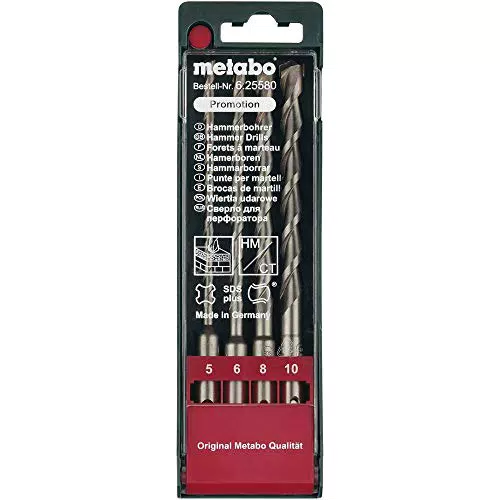 Metabo SDS-plus SP Bohrersatz 625580000 für präzises Bohren in Beton und Mauerwerk