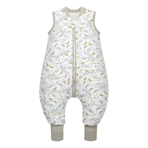 MIKAFEN Baby Schlafsack Winter 2.5 Tog aus 100% Baumwolle für Jungen und Mädchen