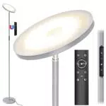 Modlicht 30W LED Stehlampe dimmbar mit Fernbedienung und Touch-Steuerung