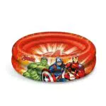 Mondo Toys Avengers - Aufblasbarer Pool mit 2 Ringen, Durchmesser 100 cm
