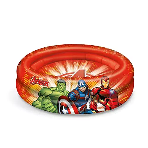 Mondo Toys Avengers - Aufblasbarer Pool mit 2 Ringen, Durchmesser 100 cm