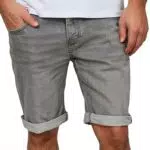 MUSTANG Jeans Shorts Herren Stretch Kurz Regular Fit Chicago Denim