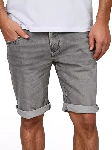 MUSTANG Jeans Shorts Herren Stretch Kurz Regular Fit Chicago Denim