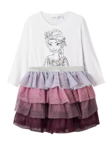 NAME IT Nmfokanna Frozen Tüllkleid für Mädchen