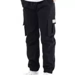 NATUST Jungen Cargohose Kinder Freizeithose mit Elastischem Bund
