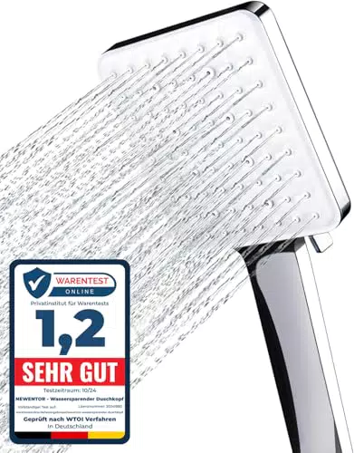 Newentor Duschkopf Regendusche, Handbrause Duschkopf Gross