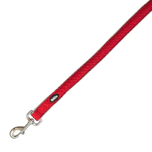 Nobby MESH AIR Leine 20 mm, 120 cm – Hochwertige Hundeführleine