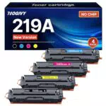 NOGIVY Toner Kompatibel für HP 219X & 219A - Color Laserjet Pro MFP 3300-Serie