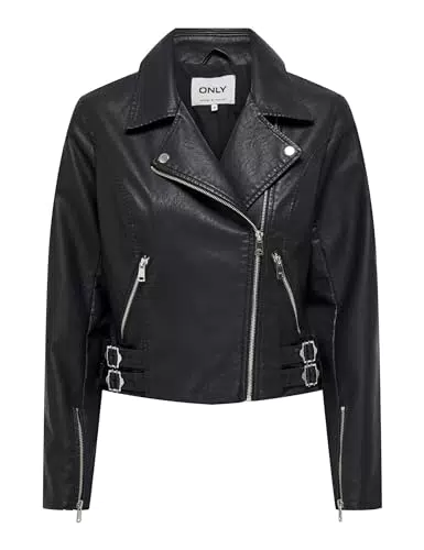 Onlalba Faux Leder Biker Jacke OTW