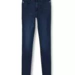 ONLY Damen Skinny Jeans - Onlroyal High Waist Fit - Dunkelblaue Denim