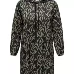 ONLY CARMAKOMA Caralba LS Kapuzenkleid für Damen