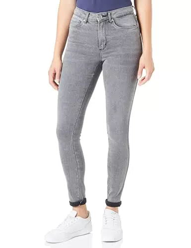 ONLY Damen Onlroyal Hw Sk Dnm Bj369 Noos, Medium Grey Denim