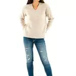 ONLY Damen Warmer Strickpullover, Knitted Basic Stretch Sweater