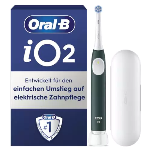 Oral-B iO Series 2 Elektrische Zahnbürste mit 3 Putzmodi und Magnet-Technologie