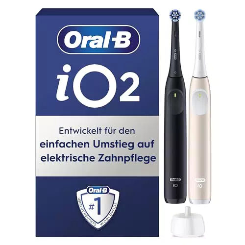 Oral-B iO Series 2 Elektrische Zahnbürste mit Magnet-Technologie und 3 Putzmodi