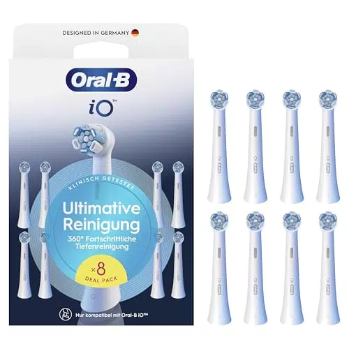 Oral-B iO Aufsteckbürsten - Ersatzbürsten für elektrische Zahnbürsten