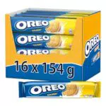 OREO Golden – Knusprige Weizenkekse mit Vanillecremefüllung