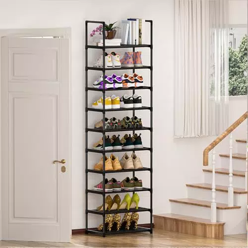 OYREL Schuhregal - Platzsparender Schuh-Organizer für 20-25 Paar Schuhe