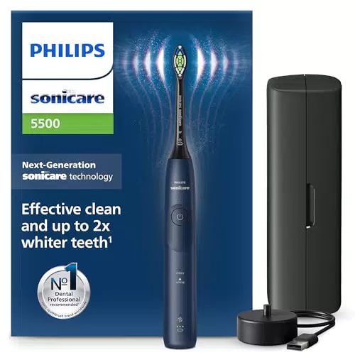 Philips Sonicare HX7110/02 Schallzahnbürste mit 2 Putzmodi und Andruckkontrolle