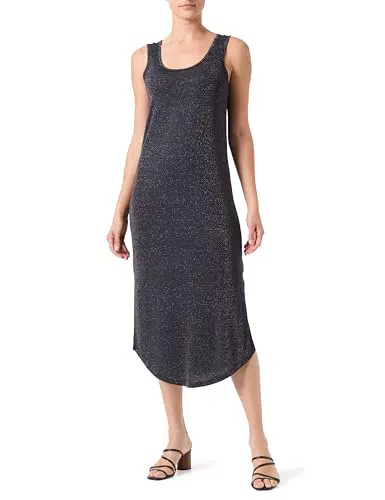 Pieces PCBILLO Midi Kleid aus Lurex – Elegantes Tank-Design für jeden Anlass