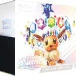Pokémon Sammelkartenspiel: Top-Trainer-Box mit prismatischen Entwicklungen