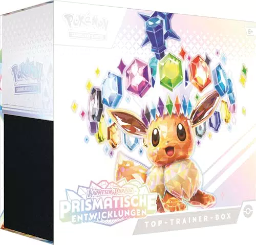Pokémon Sammelkartenspiel: Top-Trainer-Box mit prismatischen Entwicklungen