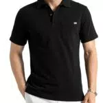 Poloshirt Herren Kurzarm 100% Baumwolle mit Brusttasche - Regular Fit