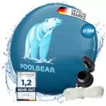 PoolBear Winterkissen XXL – Luftkissen für Pool mit Frostschutz und Reparaturset