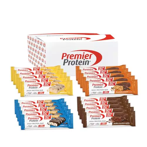 Premier Protein High Protein Riegel - Multifleischbox - zuckerarm, kohlenhydratarm