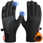 PULIOU Winterhandschuhe für Herren und Damen - Touchscreen, winddicht und rutschfest