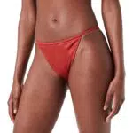 PUMA Damen Ribbed Thong Bikini Unterteile