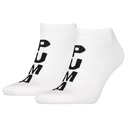 PUMA Mens Logo Sneaker, White, 43/46