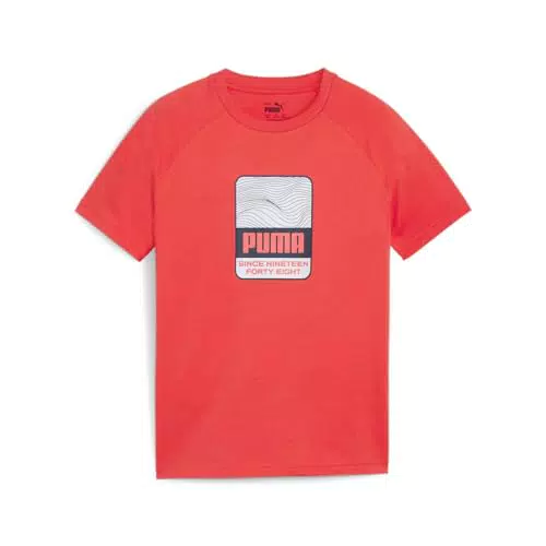 PUMA Unisex Active Sports Graphic Tee B T-Shirt