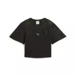 PUMA Lace Top Unisex - Kurzarm T-Shirt für Freizeit und Sport
