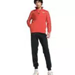 PUMA Unisex Poly Piping Suit Gestrickte Anzüge, Red Fire